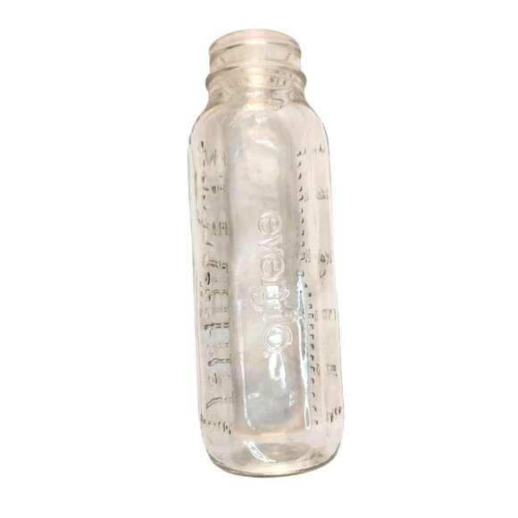 Evenflo Clear Glass Baby Bottle With Measurement Marks - Picture 4 of 8